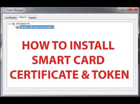 smart card trusted roots store|manage smart card certificates.